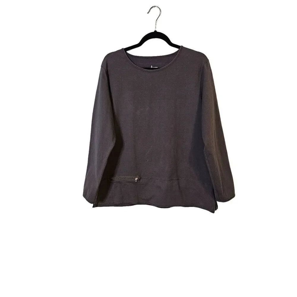 Neon Buddha grey top. Size M.